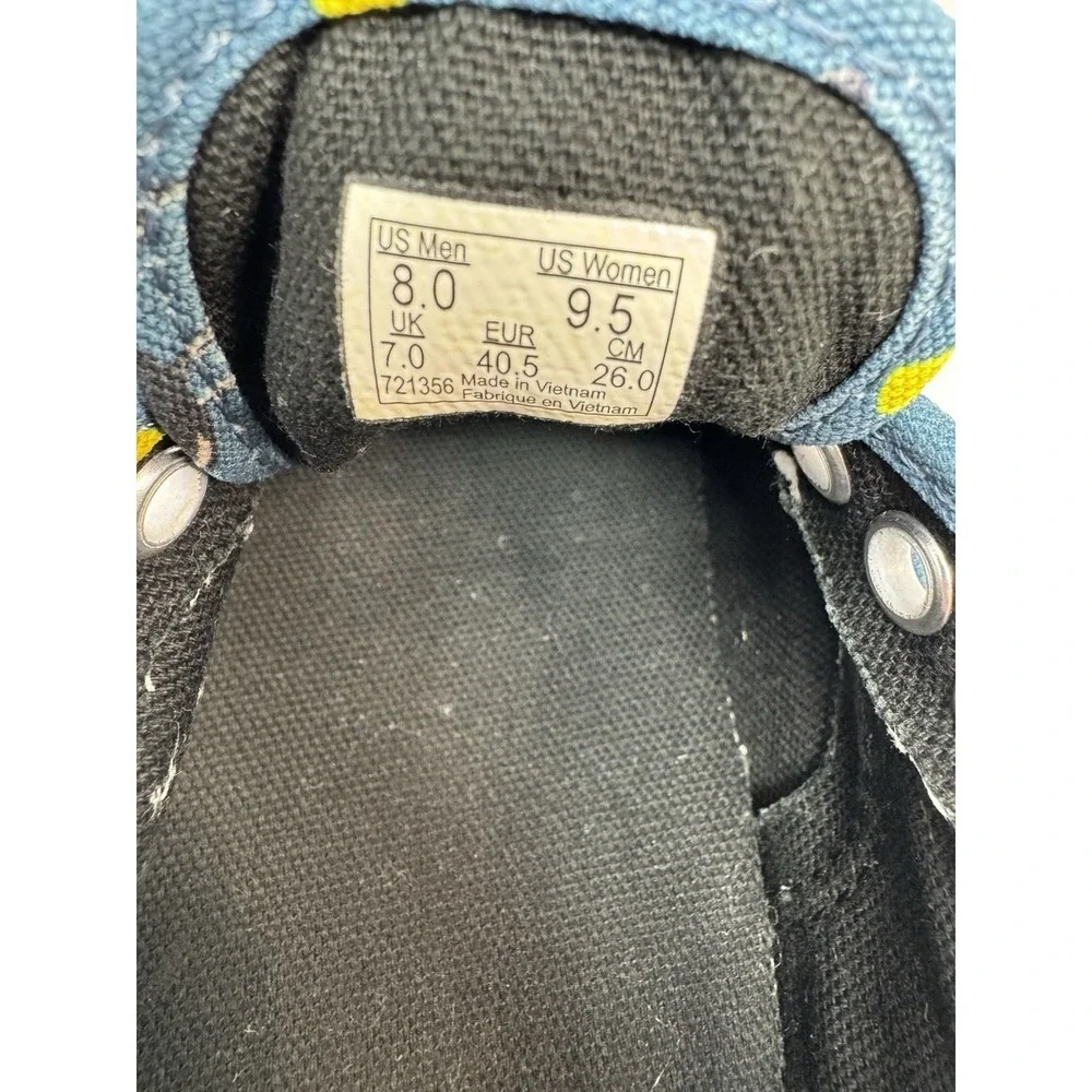 VANS Classic Slip-On‎ Athletic Skate Shoes Women 9.5 Men 8 BBQ Print